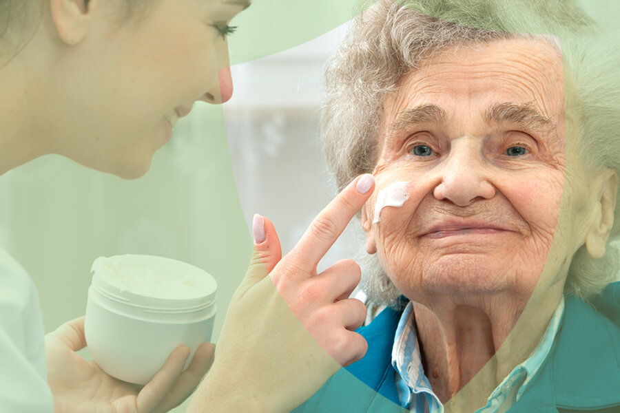 Haut- und Körperpflege in der häuslichen Pflege